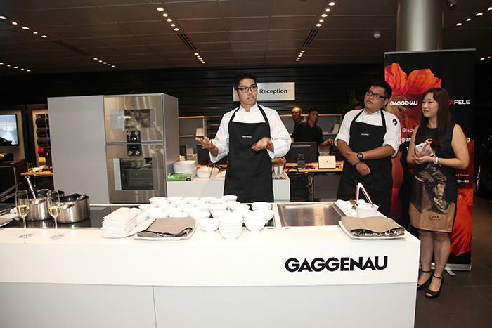 The Gaggenau launching event