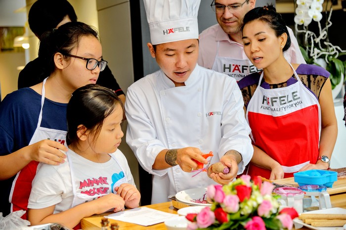 Cooking with Häfele  in September 2016 in Ho Chi Minh