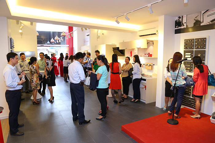 The grand opening new showroom in HCMC