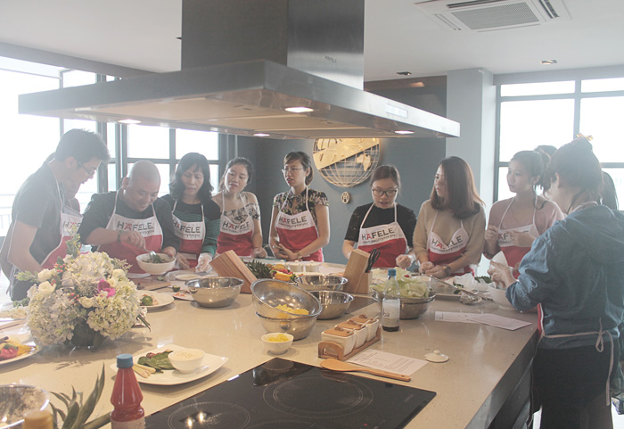 Lớp học “Nấu ăn cùng Häfele” tháng 4, 2016