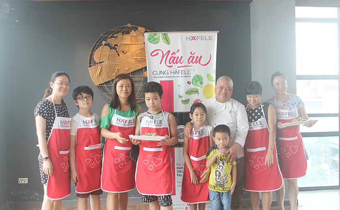 Cooking with Häfele of July, 2016 in Hanoi