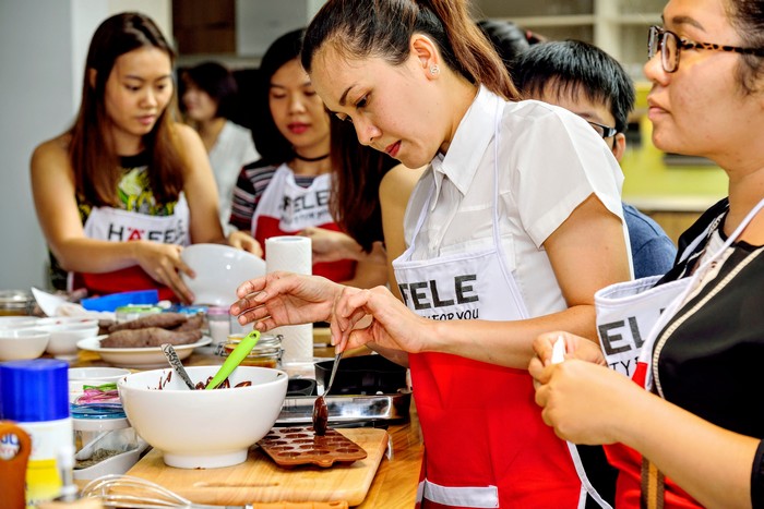 Cooking with Häfele  in September 2016 in Ho Chi Minh