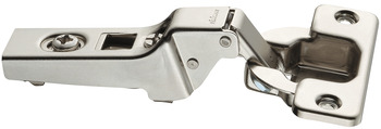 Concealed hinge, Clip 100°, half overlay/twin mounting