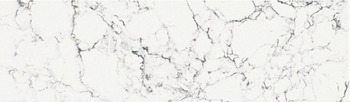 Quartz stone for worktop, Caesarstone, White Alltica