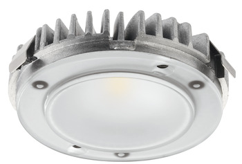 Recess/surface mounted downlight, Modular, Häfele Loox LED 2025, aluminium, 12 V