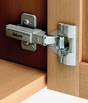 Concealed Cup Hinge, Clip Top Blumotion 95°, half overlay/twin mounting