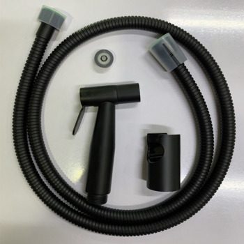 Toilet spray, With holder and 125cm hose