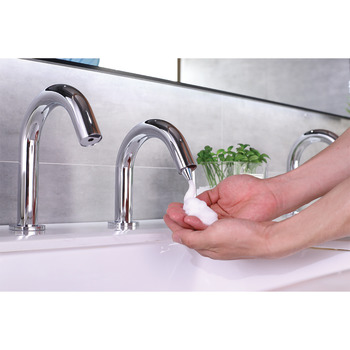 Tap, Deck mounted, Sensor soap dispenser tap H70