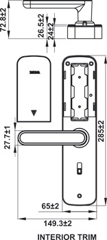 Digital lock, Bauma, BM610