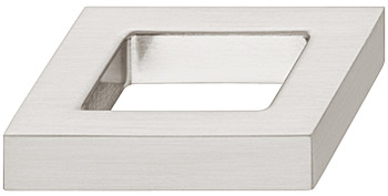 Furniture handle, Finger pull handle, zinc alloy, straight-edged