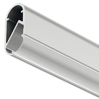 Wardrobe rail, Häfele Loox Profile 5105 for LED strip lights 10 mm