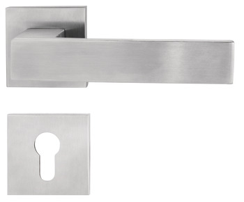 Door handle set, stainless steel, Startec