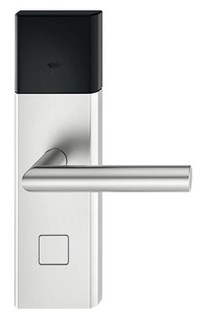 Door terminal set, Häfele Dialock DT 700 with Bluetooth interface HB, for interior/guest room doors, with thumbturn
