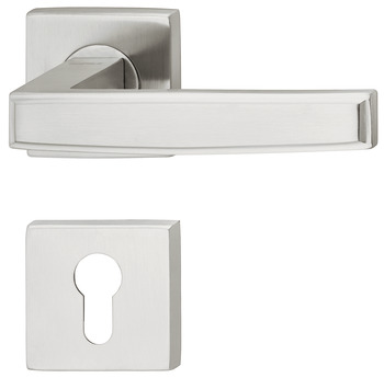 Lever handle set, Stainless steel, Startec