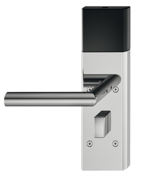 Door terminal set, Häfele Dialock DT 710 with Bluetooth interface HB, for interior/guest room doors, with thumbturn