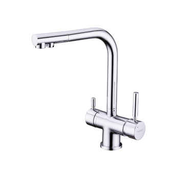Mixer tap, Dual lever, drinkable water supply