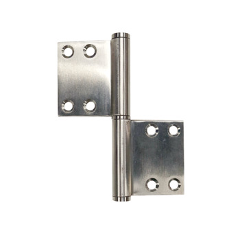 Butt hinge, Lift-off hinge, Stainless steel 304, Dimesion: 102 x 84 x 2.5 mm