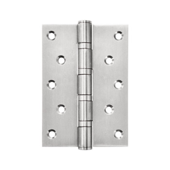Butt hinge, 4 Ball Bearings, Stainless steel 304, Dimension: 127 x 89 x 3 mm