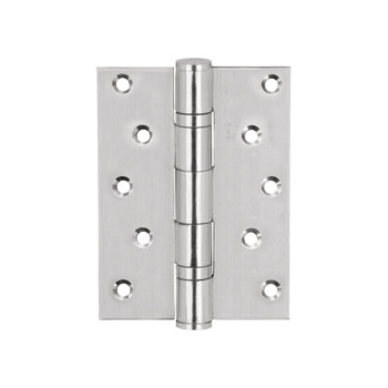 Butt hinge, 2 Ball bearings, Stainless steel 316, Dimension: 27 x 89 x 3 mm