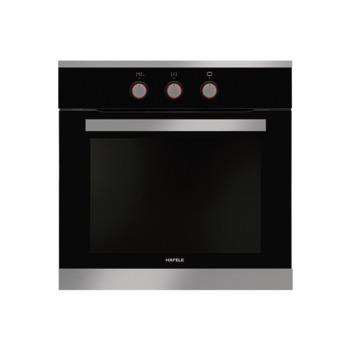 Built-in oven, knob control, triple layers glass, 60 cm, 65 litres