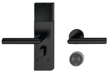 Cửa thiết bị đầu cuối, Häfele Dialock DT 710 với giao diện Bluetooth HB, cho cửa bên trong nhà/cửa phòng khách, với núm vặn