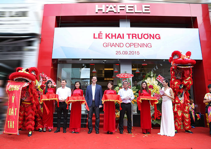 The grand opening new showroom in HCMC