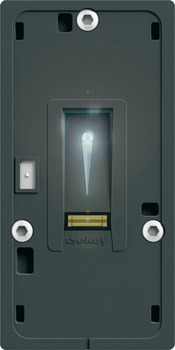 Biometric fingerprint reader, Integra WT 900, door leaf installation, Dialock